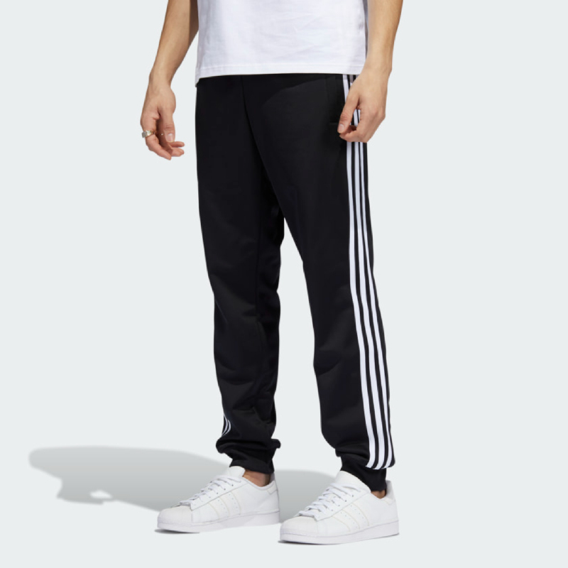 adidas sweatpants with stripes