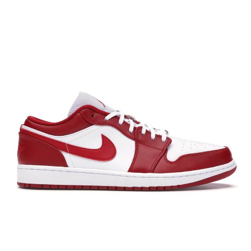 nike air jordan 1 low white red