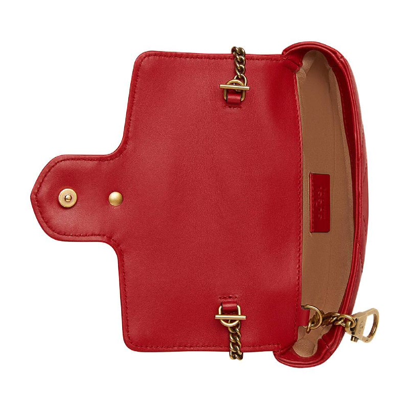 gg marmont mini bag red