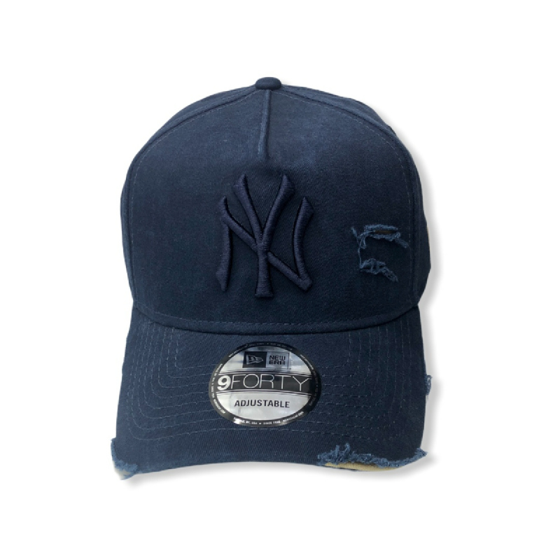 navy new era cap