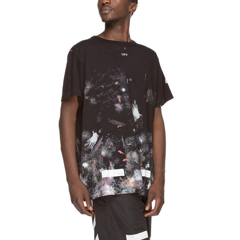 Off white tee discount galaxy