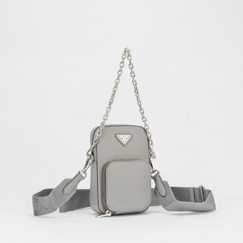 prada saffiano mini sling bag