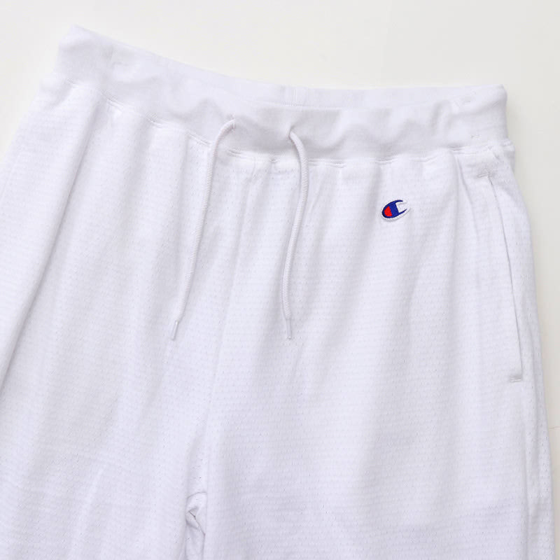 mens white champion shorts