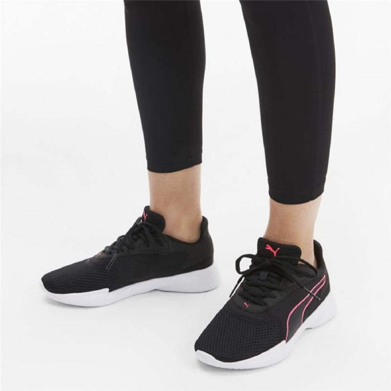 pink and black womens pumas