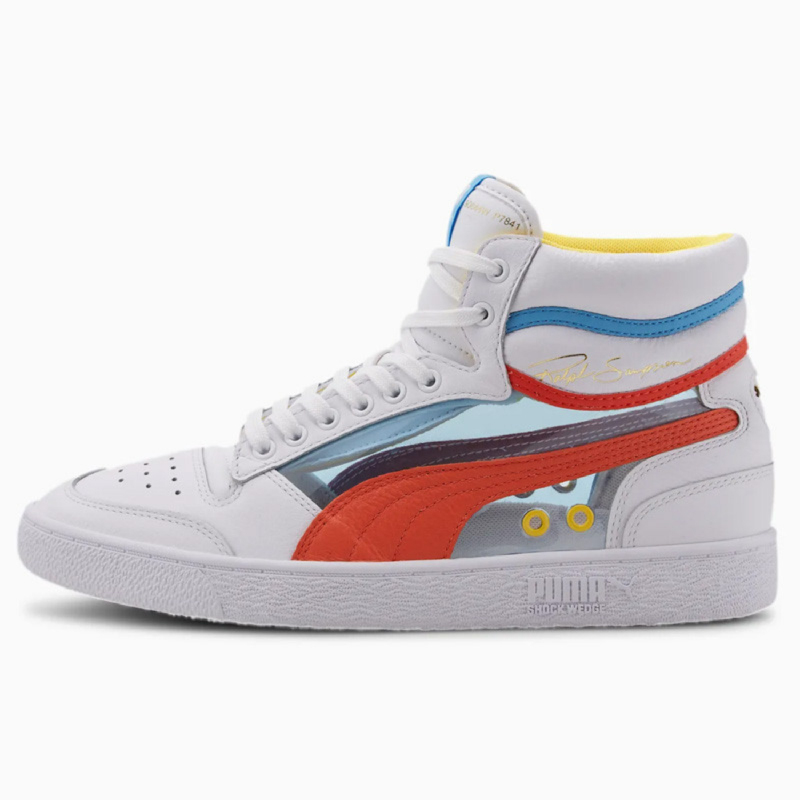 puma ralph sampson mid red