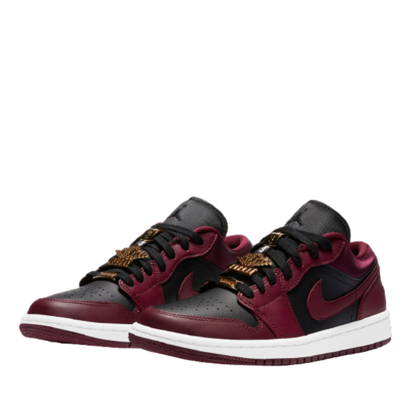 Air jordan 1 maroon on sale black