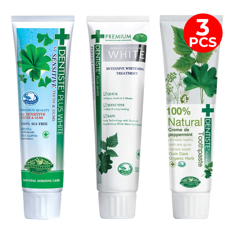 premium natural toothpaste