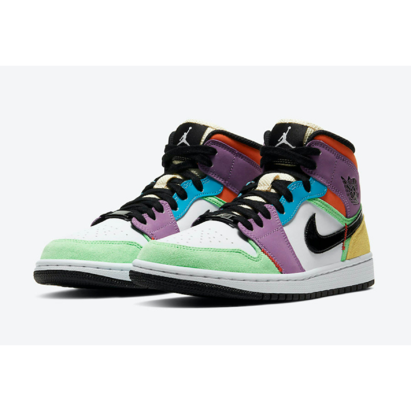 jordan mid 1 se multicolor