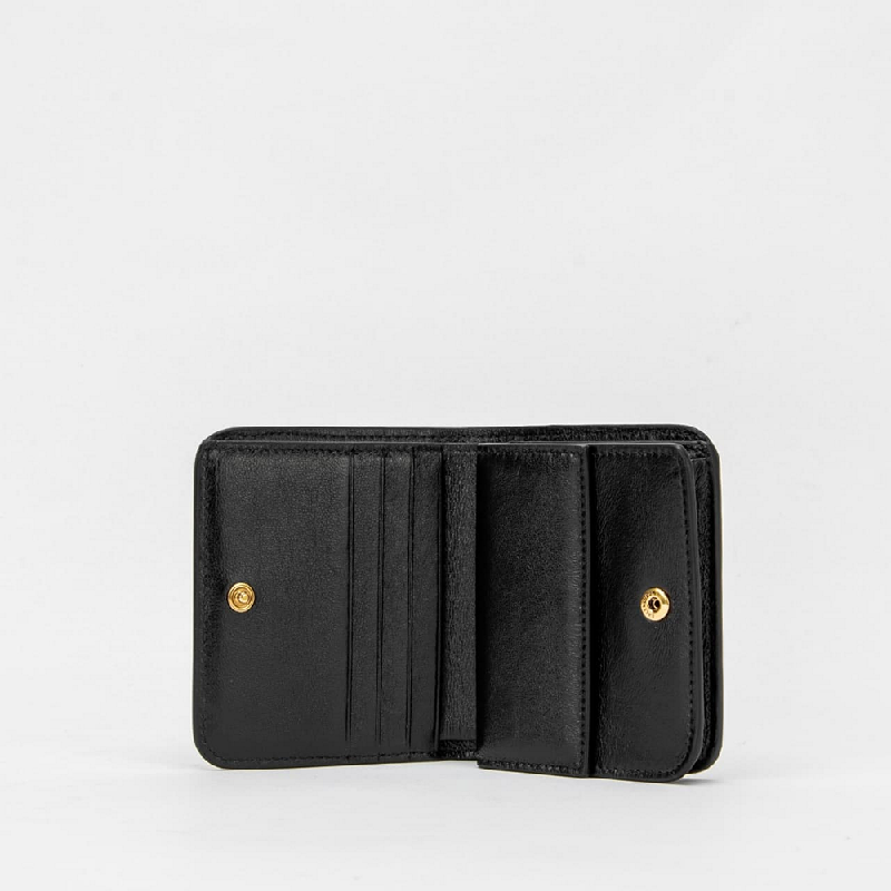 the bold mini compact zip wallet