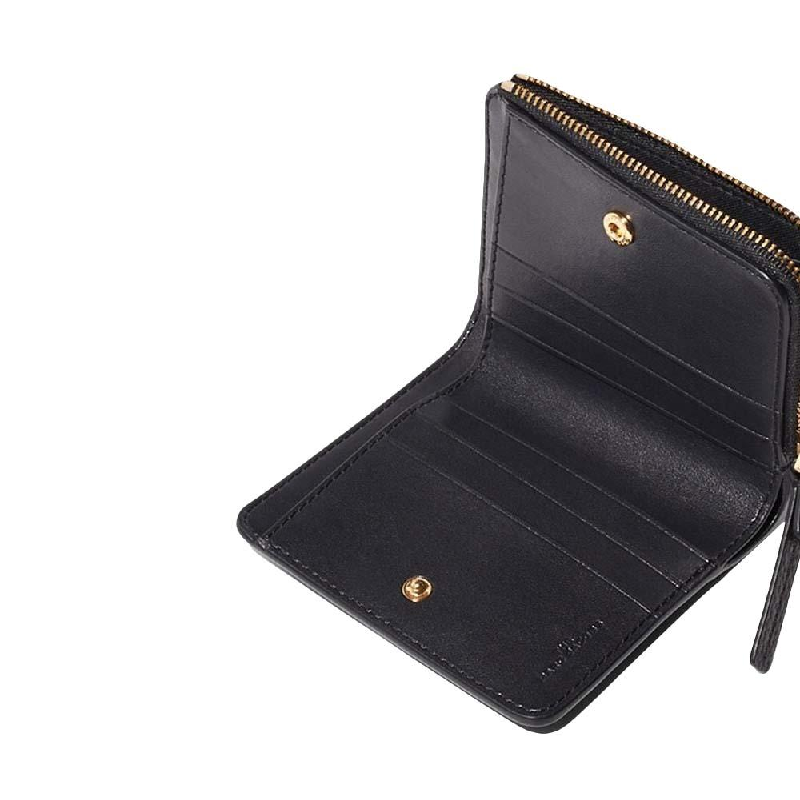 the bold mini compact zip wallet