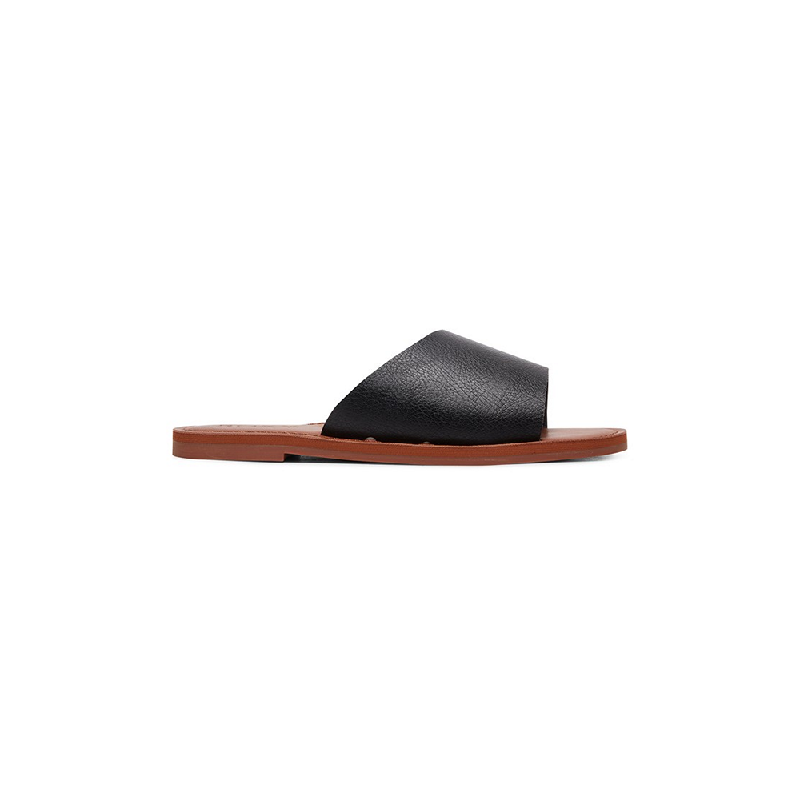 brown michael kors slides
