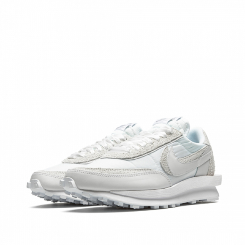 sacai waffle nike white