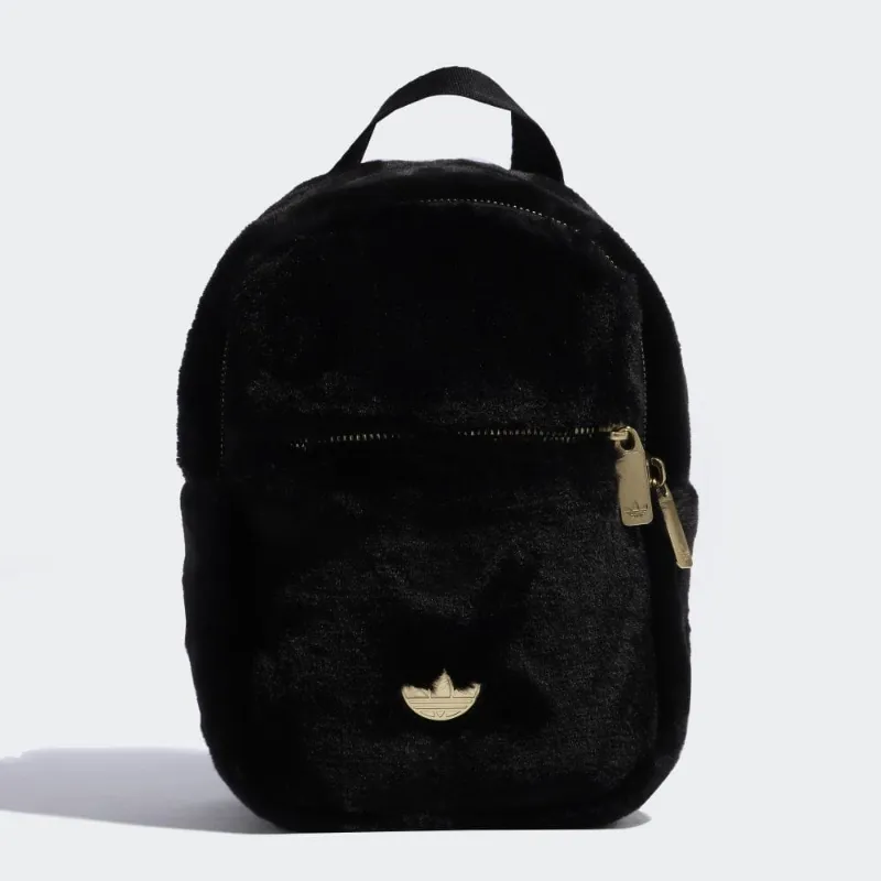 Adidas faux store fur backpack