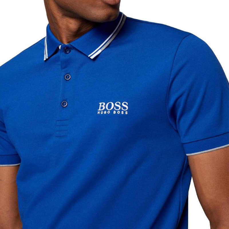 hugo boss shirt blue