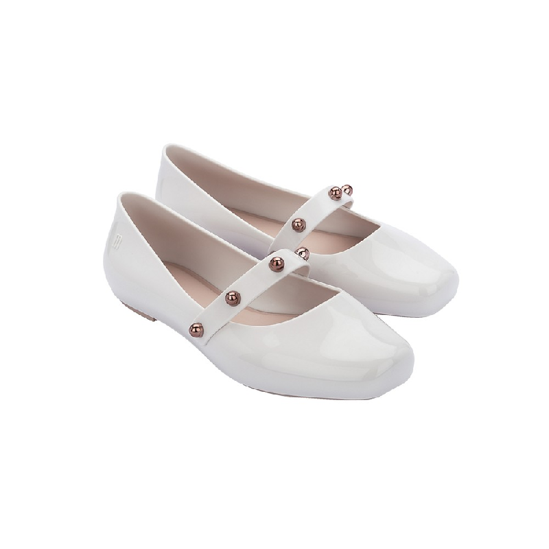 white melissa shoes