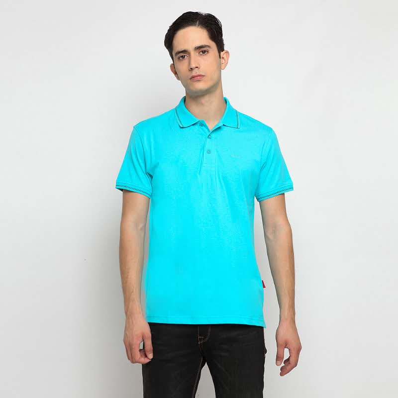 denim polo shirt short sleeve