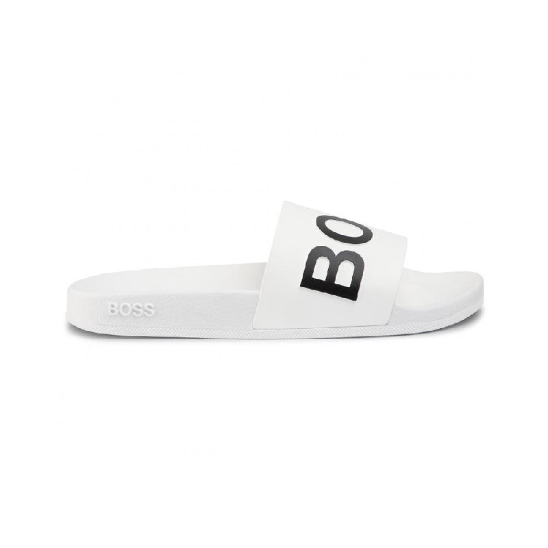 hugo boss white logo