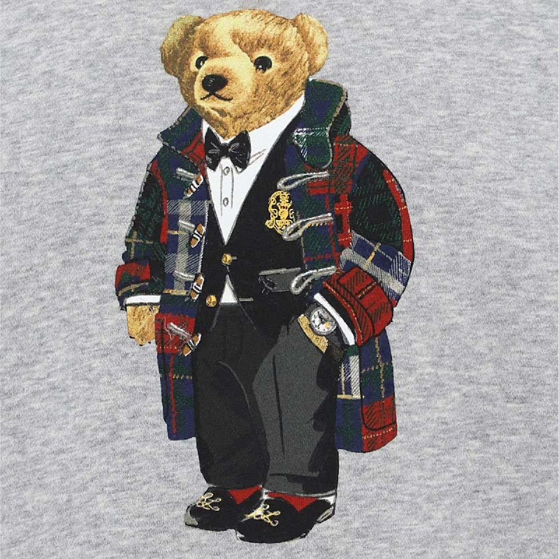 polo ralph lauren preppy bear sweatshirt