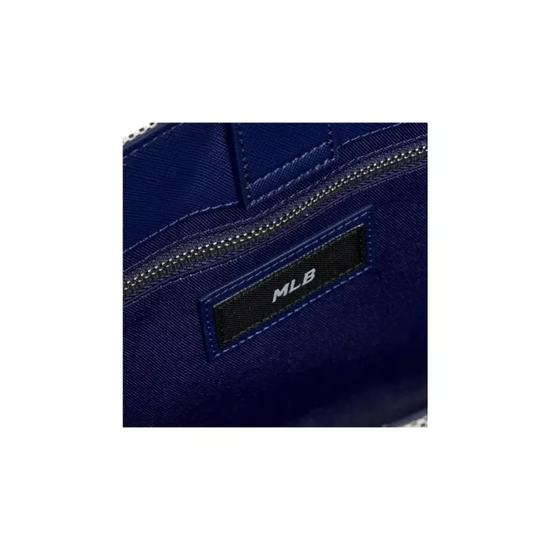 Big Dia Monogram Jacquard Large Tote Bag LA Dodgers Navy