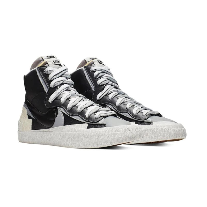 nike blazer black grey