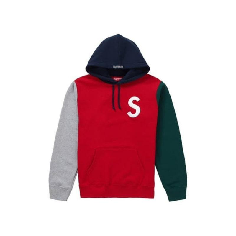 s logo hooded sweatshirt