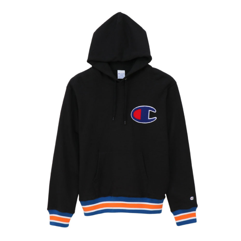 Champion big c hot sale hoodie black