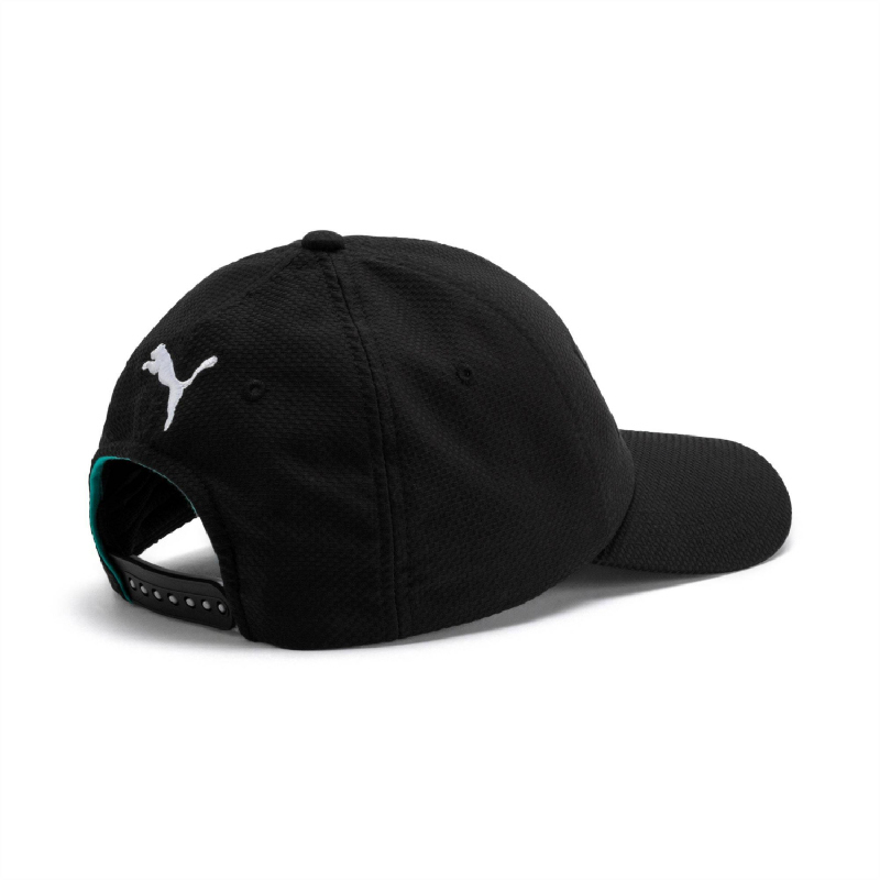 black puma baseball cap