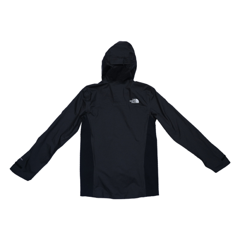 north face black windbreaker mens