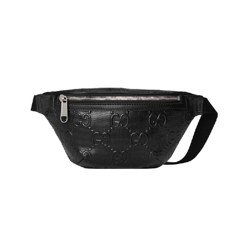 gucci waist bag black