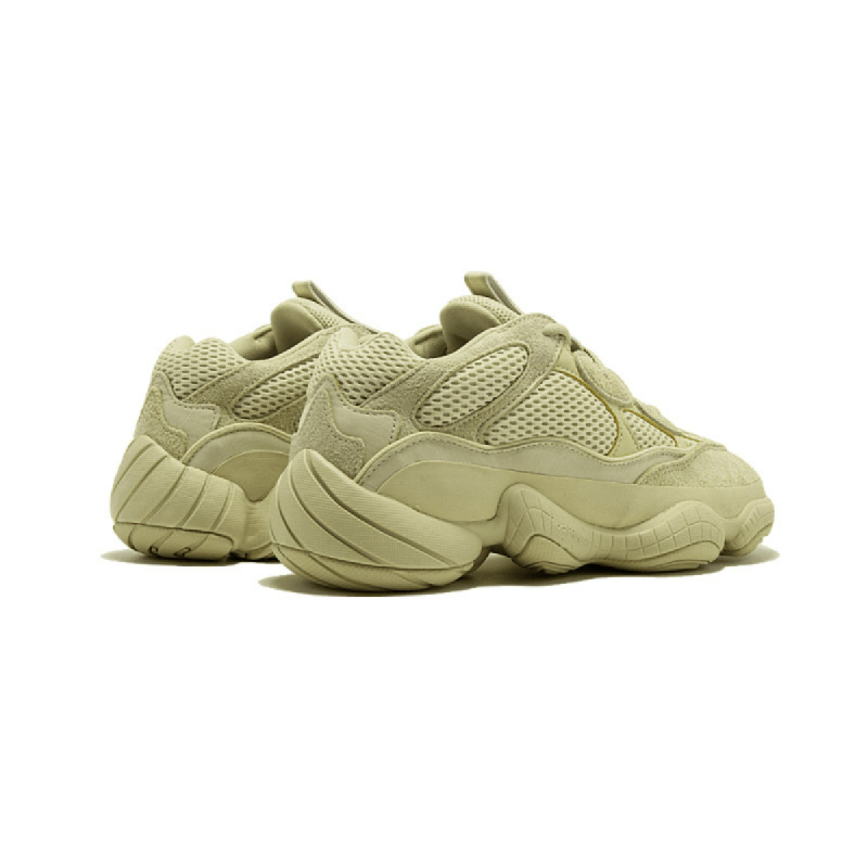 yeezy 500 supermoon yellow on feet