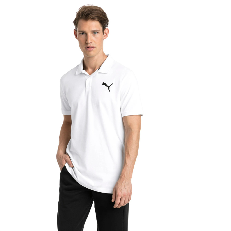 puma white polo