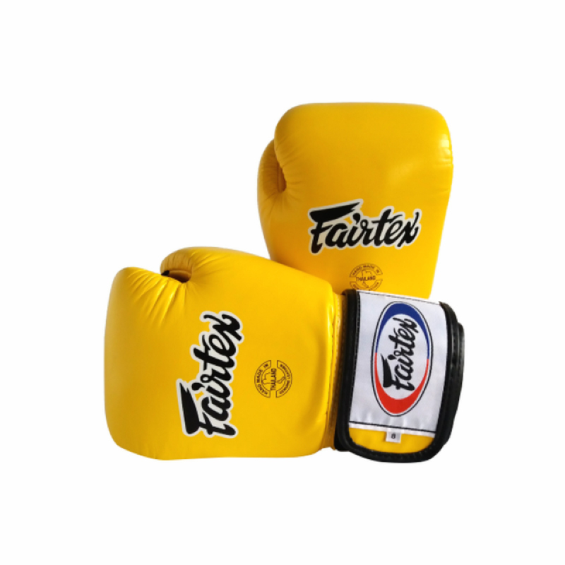 boxing gloves yellow