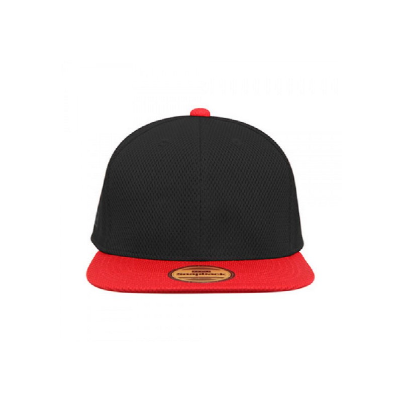 black red snapback