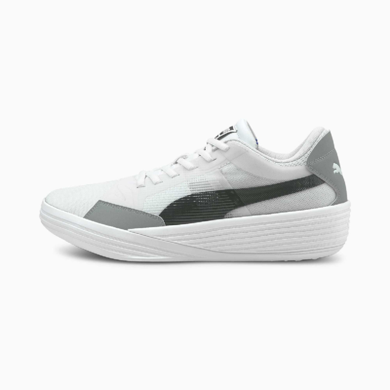 puma clyde all pro black white