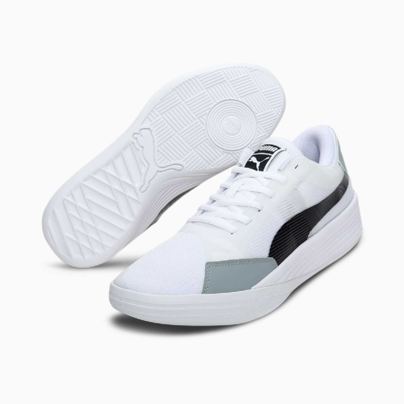 puma clyde all pro black white