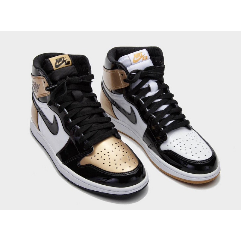 air jordan 1 retro high og gold top 3