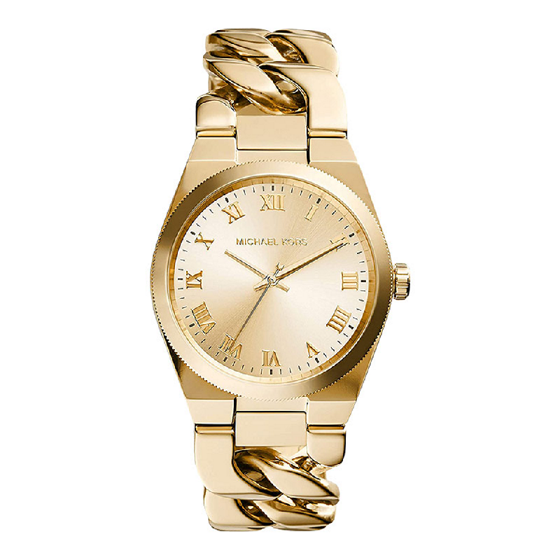 michael kors gold strap