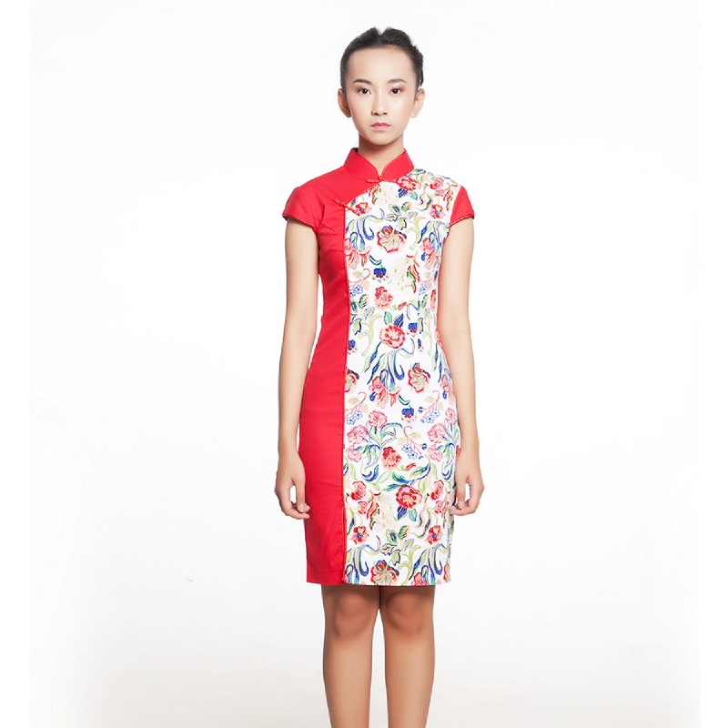 mandarin peony cheongsam