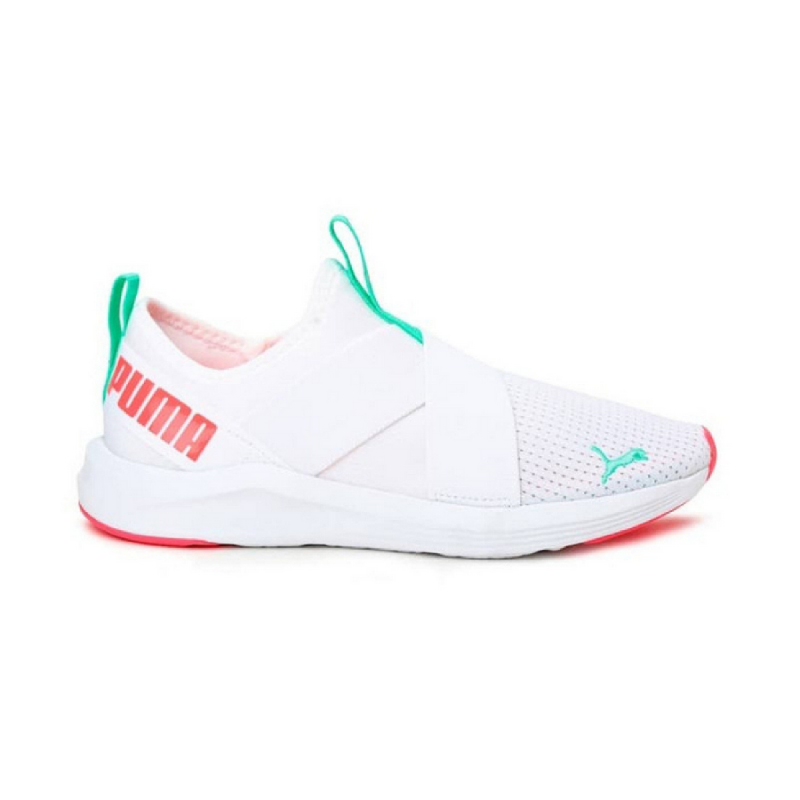 puma prowl slip on white