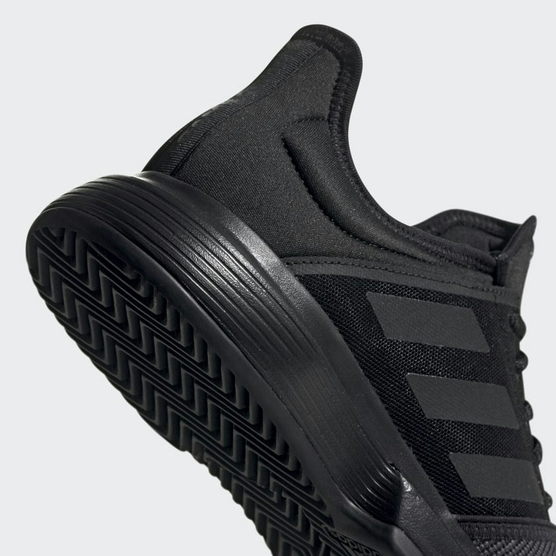 adidas gamecourt black men's shoe