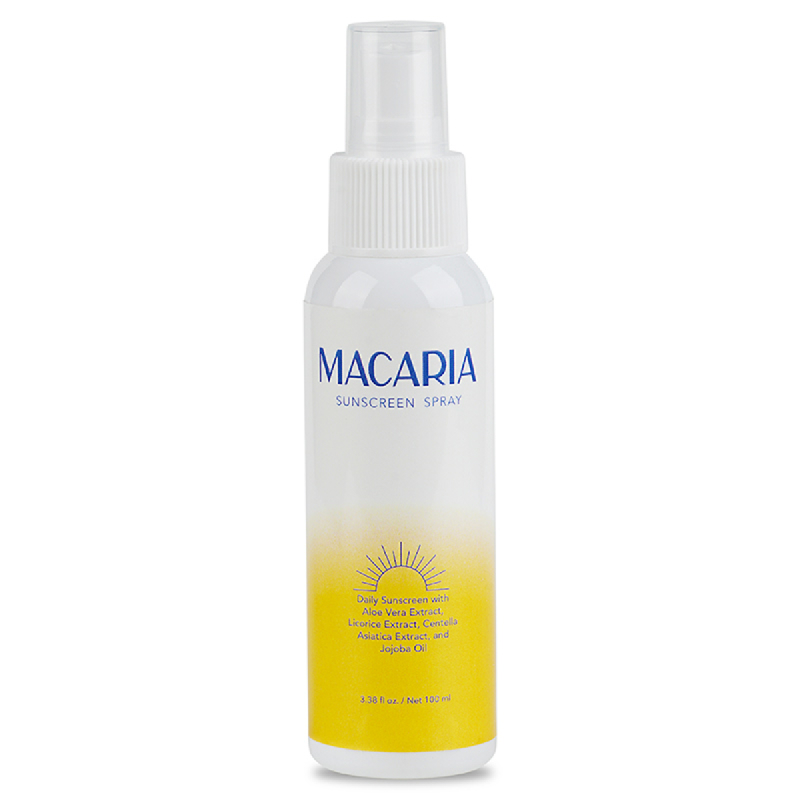 macaria sunscreen ingredients