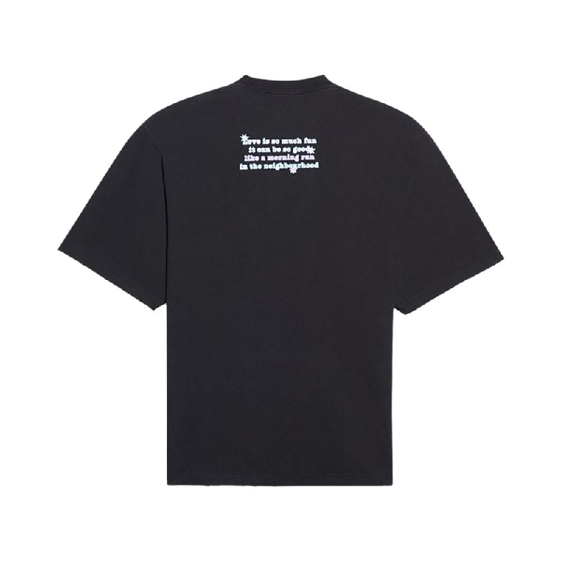 balenciaga t shirt women black