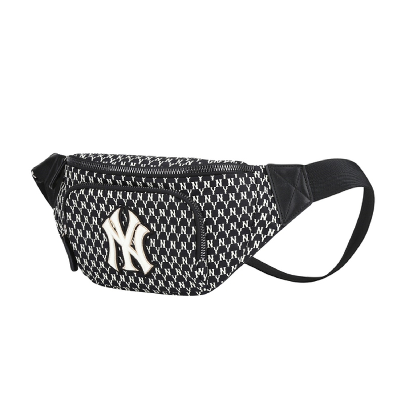 MLB New York Yankees Monogram Waist Bag Black