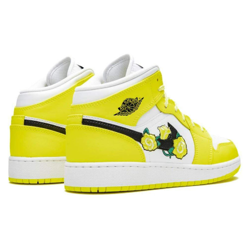 air jordan 1 mid gs dynamic yellow