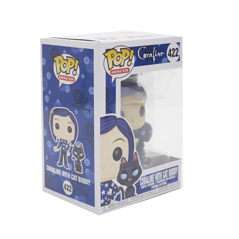 coraline and cat funko pop