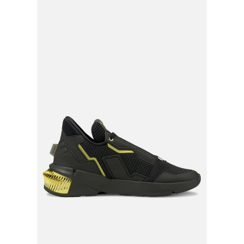 puma black team gold