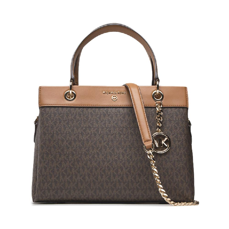 michael kors logo brown