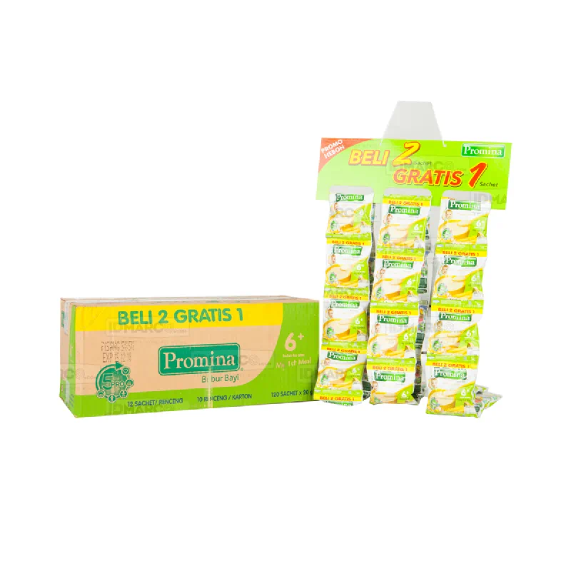 Promina Bubur Bayi Pisang Susu Sachet 20 Gr 2 1 Istyle