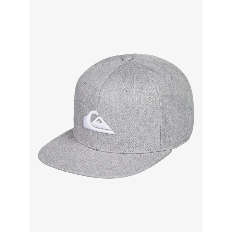 grey quiksilver hat