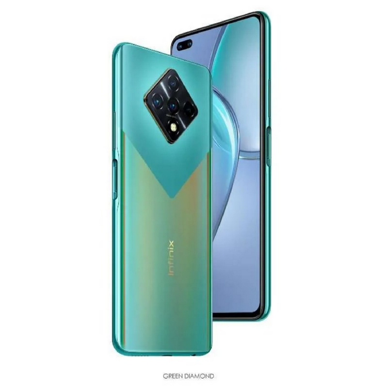 infinix zero 8 green diamond